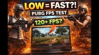 PUBG on LOW Settings Laptop Test | Massive FPS Boost?i7-7700HQ & 1050Ti