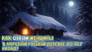 Как спали Женщины русской деревни в долгие зимние ночи ? 🌙 Лекция для сна