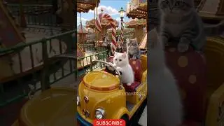 Funny Cats Travel #cat #funnyshorts #catshorts
