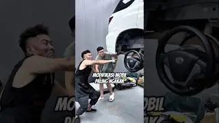 Kocak! Mekanik Gila Bikin Mobil Jadi Mainan 😂