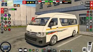 Van Volkswagen T2 Driver Simulator Brasil MiniBus Driving 3D Games - Van Game 2025 Android Gameplay
