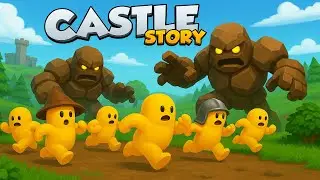 Mes Bricktrons Ce Fond An&eacute;antir Par Les Golems [Ep-15] Castle Story