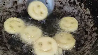 Crispy potato smiley instant snacks 🥨/McCain 