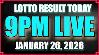 Lotto Result Today 9pm January 26, 2026 9pm Ez2 Swertres Pcso