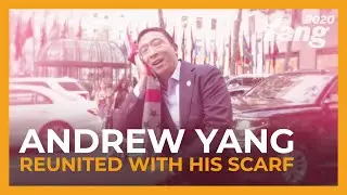 Andrew Yang Reunited with His Scarf