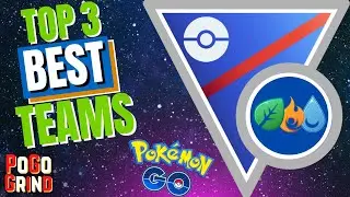 Top 3 BEST Element Cup Teams For Pokemon GO Battle League!!