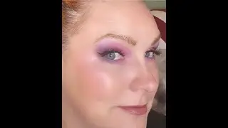 Doing my makeup to hide that I was crying