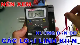 NOBEL NB 4000P-2 - ĐỒNG HỒ VẠN NĂNG - HƯỚNG DẪN  ĐO CÁC THỂ LOẠI -  KHÔNG XEM QUÁ PHÍ - 0947.033.995