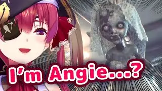 Marine's Response to People Saying She Sounds Like The Doll Angie In Resident Evil【ENG Sub/Hololive】