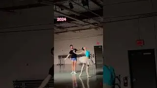 TEN YEARS LATER🥹 #ballerina#ballet#dancer#partners#slippingthroughmyfingers#abba#nostalgia#moments