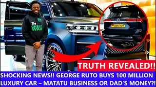 GEORGE RUTO&rsquo;S 100 MILLION CAR EXPOSED &ndash; Shocking Source of Wealth!😱#GeorgeRutoCar #LuxuryCarsKenya
