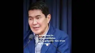 #viral Sen. Tulfo reacts on congressmen caught nag online gambling#philippines politics #watch 