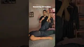 Hamstring Stretching Beginner vs. Expert