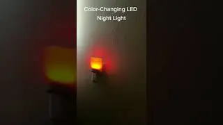 Color changing LED night light
