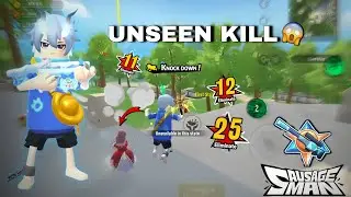 Unseen Kill 🔥 | SS21 | Sausage Man Game Play | Quadmode Top Global | Legendary Rank | Kaizo 