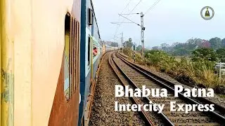 Bhabua Patna Intercity Express 03250 swiftly bypassing Koilwar #arajunction #patnajunction