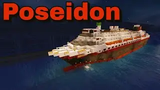 MS Poseidon (2006) (Ocean Liner/Cruise Ship) | Minecraft Tutorial | 1:5 Scale