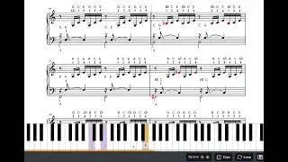 Prelude in C Major (JS BACH) arrangement Marc Denouel