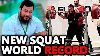 THIS African Guy SILENTLY BROKE The WORLD RECORD In The Squat