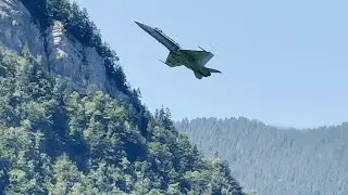 ZigAirMeet 2023 F/A-18 Swiss Hornet Display Team 🇨🇭 4K HDR
