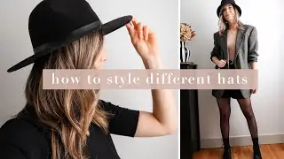 How to Style Hats for Fall / Winter | Timeless Outfit Ideas with Hats | by Erin Elizabeth