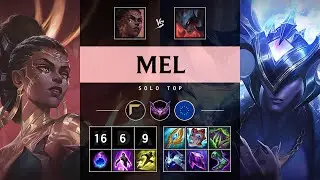 Mel Top vs Aatrox - EUW Master Patch 25.09