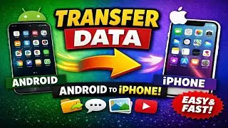 How to transfer your data from Android to Iphone #apple #smartphone #samsung  #samsunggalaxy