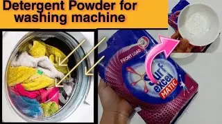 Surf Excel Matic Front Load Washing Powder | Best detergent powder  for washing machine