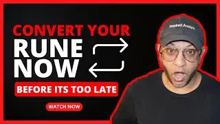 Converting RUNE to Native RUNE w/ Trust Wallet using Thorswap