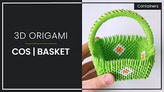 3D ORIGAMI | COSULET | DIY TUTORIAL | 4K