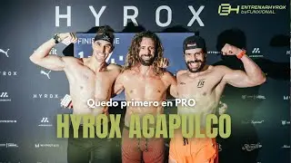 Quedo primero en PRO | HYROX Acapulco 🇲🇽