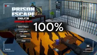 I Escaped 100% of Prison Escape Simulator: Dig Out Chapter 2: Maximum Security