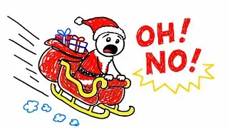 How Fast Must Santa Fly So His Sleigh Doesn&rsquo;t Fall?