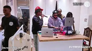OUTER WORLD HOUSE PARTY 1ST EDITION WITH DJ FRESH DADDY x VOLTAGEPRINCE HFR #amapiano #afrobeats