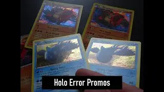 Pok&eacute;mon TCG Short: Kyogre/Groudon Error foiling.