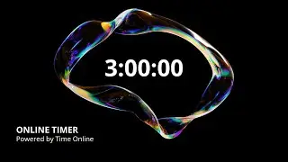 3-Hour Productivity Timer | Long Focus & Work Session | Time Online
