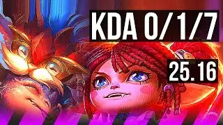 HEIMERDINGER & Ezreal vs POPPY & Kai'Sa (SUP) | KR Master | 25.16