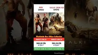 RRR Vs Kalki 2898 AD Movie 4 Day Comparison Box office Collection #kalki2898ad #kalki2898adreview