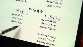 何Sir教發音第2集: W音