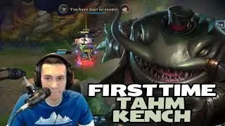 First Time League Player Plays Tahm Kench Support