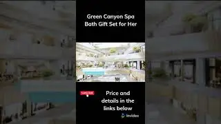 Green Canyon Spa Bath Gift Set for Her 10pcs Cotton #shorts