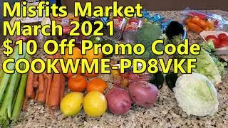 Misfits Market March 2021 Coupon / Promo / Discount Code - Organic Fruit & Vegetables Food Delivery
