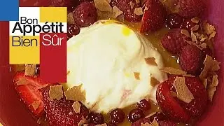 Minestrone de fruits rouges