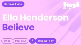 Cher - Believe (Piano Karaoke)