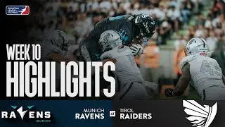 Munich Ravens @ Raiders Tirol - Highlights | Week 10 | Season 2025