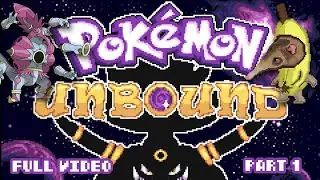 Pokemon Unbound Randomizer Nuzlocke - Part 1 [VOD]