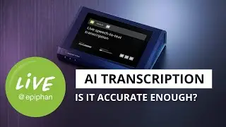 AI transcription accuracy: Is it good enough for your live event?