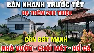 Tập 266 Hạ Thêm 200 Triệu Bán Trước Tết | Nhà Vườn Long An 900m2 Đất Full Thổ Cư Được Giá Là Bán !!!