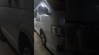 Toyota kdh Tusker retractable  mirror #original sound😉❤👋 #toyotahiace #toyota #toyotakdh