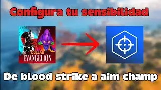 Como CONFIGURAR tu SENSIBILIDAD de Blood strike a AIM CHAMP 